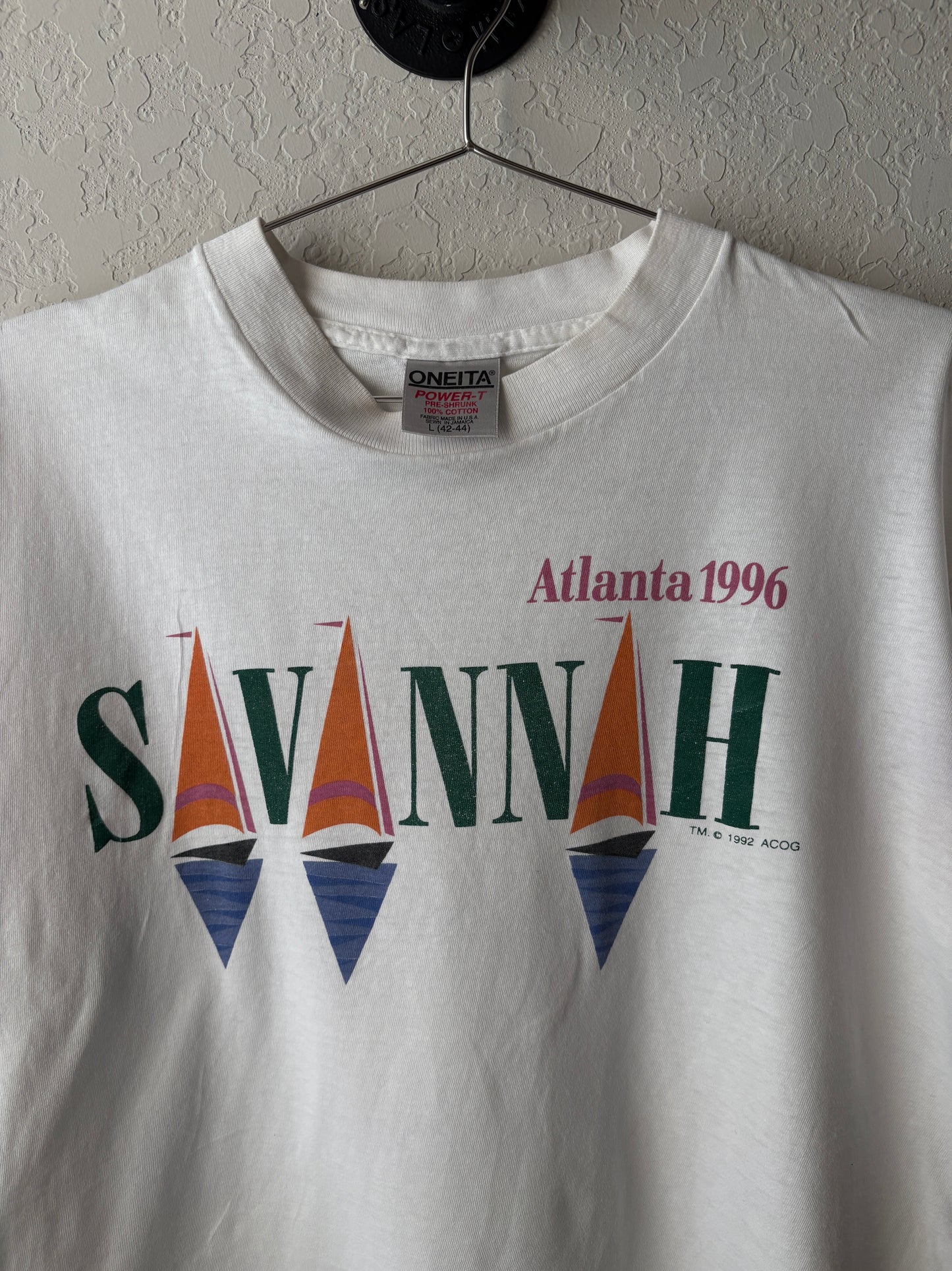 Vintage 1990s Atlanta Olympic 1996 Tee : Large