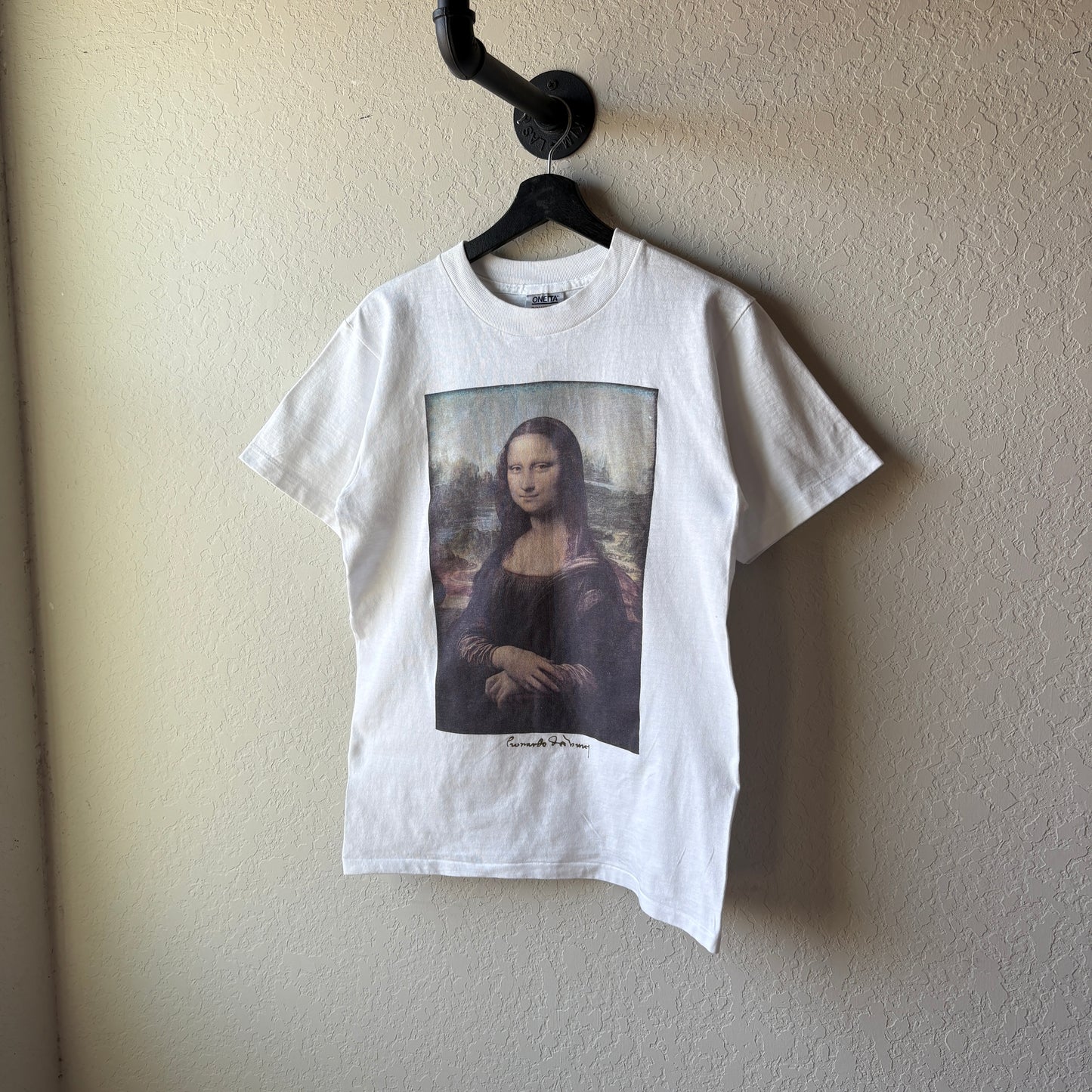 Vintage 1990s Mona Lisa Art tee : Medium