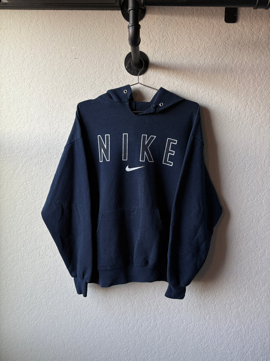 Vintage 1990s Bootleg Nike Hoodie : Large