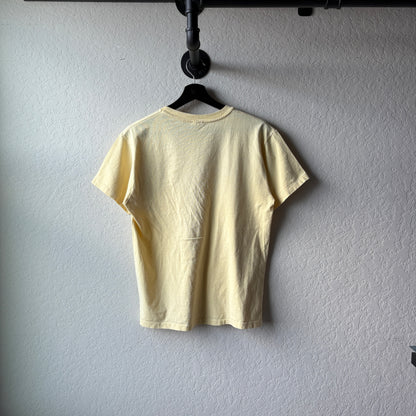 Vintage 1980s Yellow Pocket tee : Medium