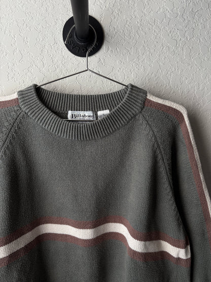 Vintage 1990s Billabong Green Surf Crewneck : X-Large