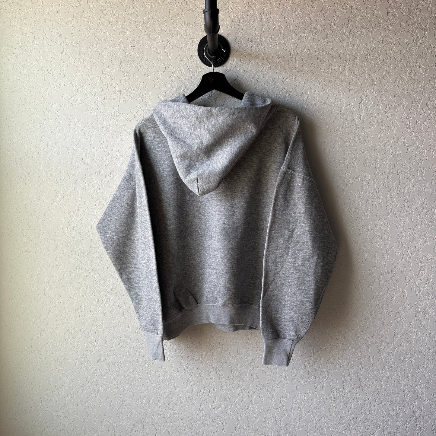 Vintage 1980s Delaware Heather Gray Hoodie : Medium