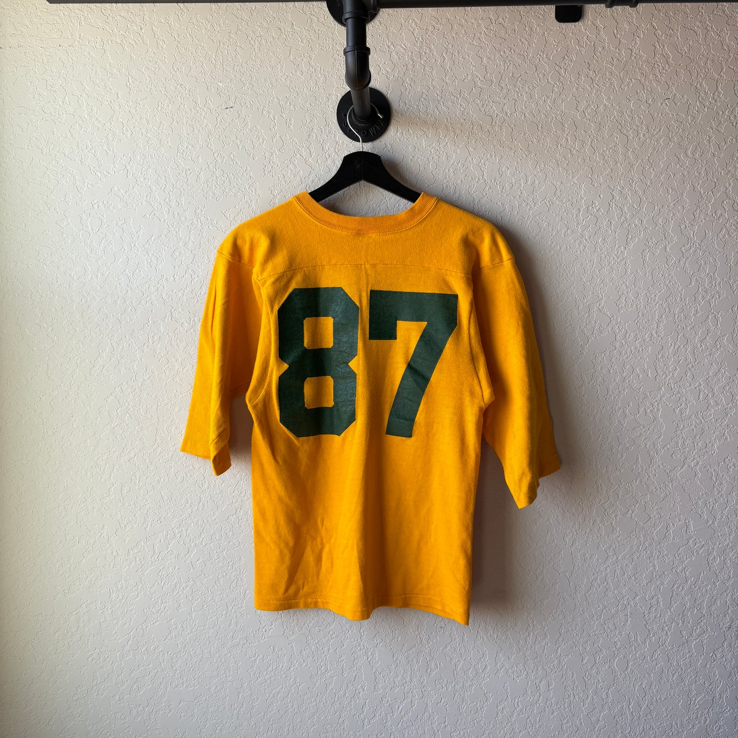 Vintage 1970s All Cotton Clarkson 87 Football Jersey : Medium