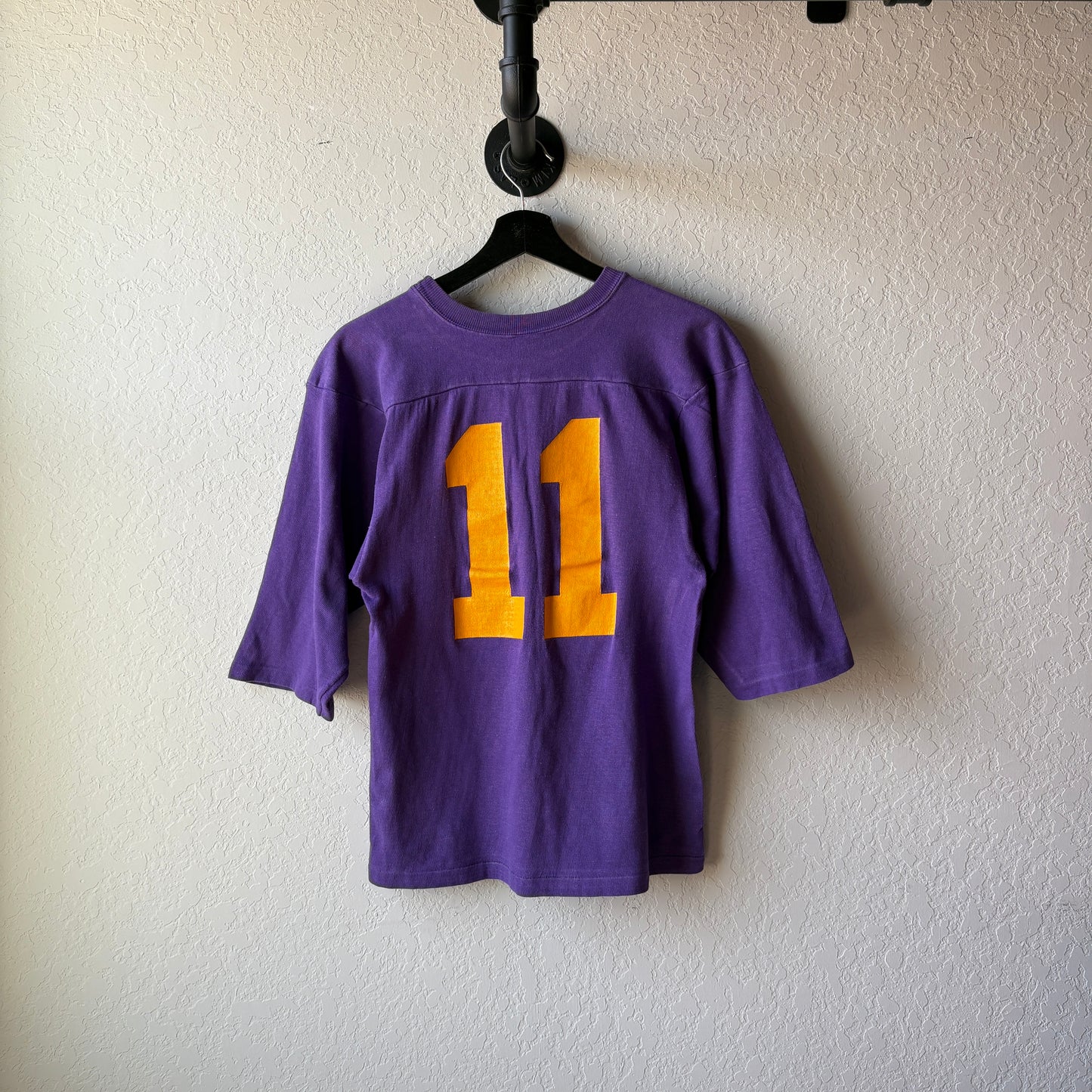 Vintage 1970s All Cotton LSU 11 Football Jersey : Medium