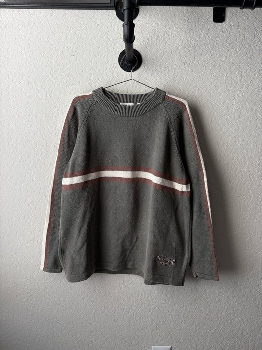 Vintage 1990s Billabong Green Surf Crewneck : X-Large