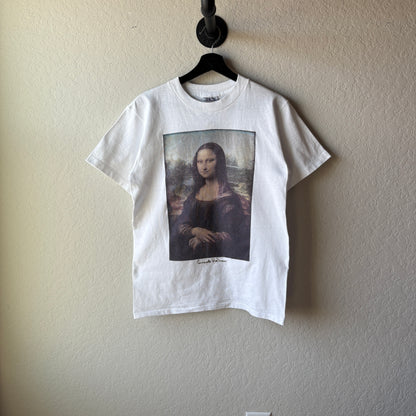 Vintage 1990s Mona Lisa Art tee : Medium